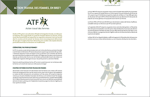 Action travail des femmes